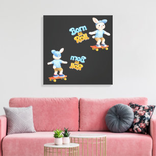 Little Athletes Canvas Print