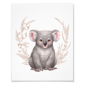 Little Aussie Friends - Koala Photo Print
