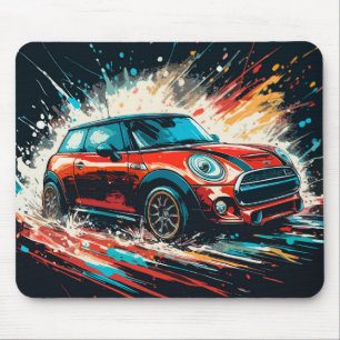 little automobile mouse mat