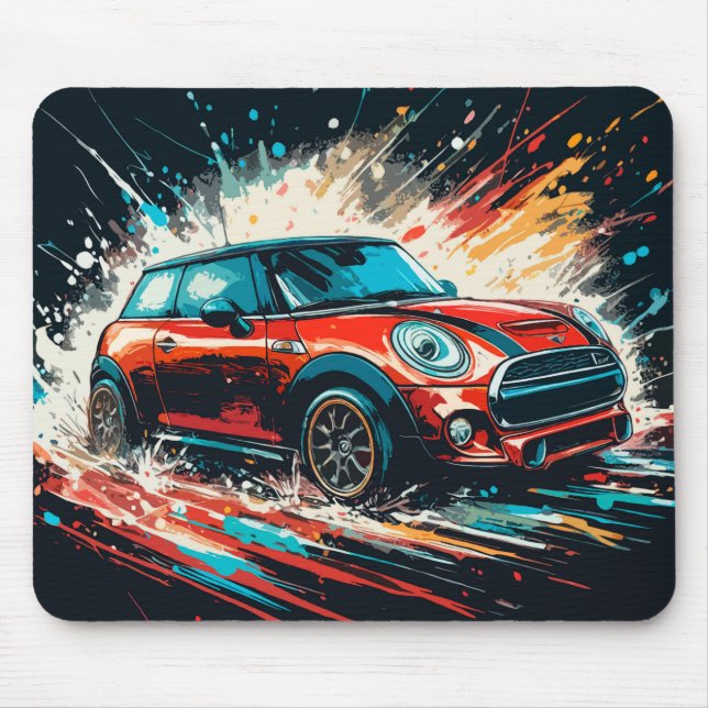 little automobile mouse mat (Front)