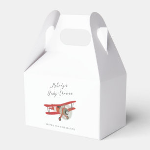 Little Aviator Baby Shower Favour Box