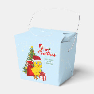 Little Baby Chicken Christmas Favour Box