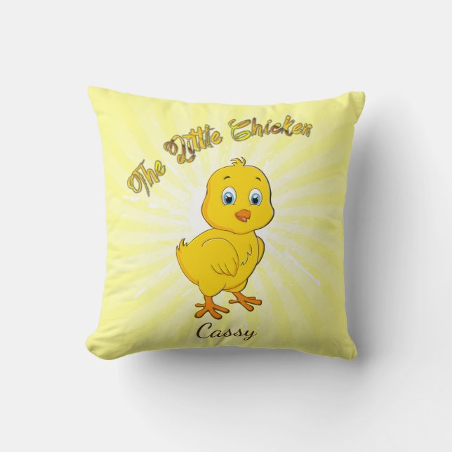 Little Baby Chicken Cushion (Front)