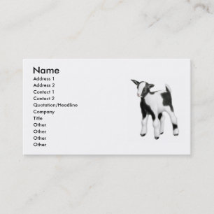 Little Baby Goat Business Card