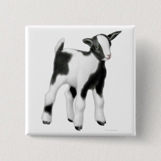 Little Baby Goat Pin (Front)