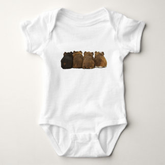 Little baby guinea pig butts bodysuit