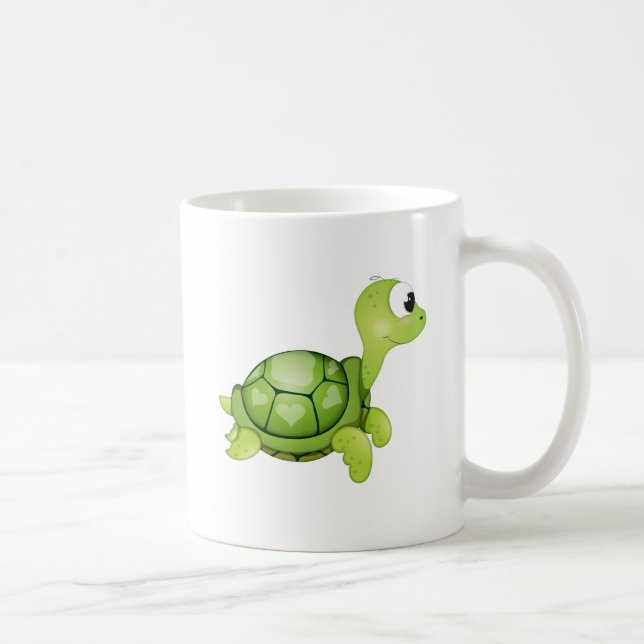 'Little Baby Love Seal' Turtle Character Mug (Right)
