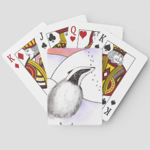 Little Badger playing cards (A430)