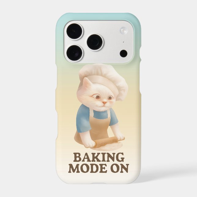 Little Baker Cat: Cozy Morning Kneading Art (Back)