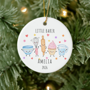 Little Baker Personalised Ornament