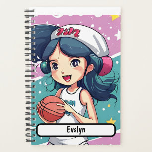 Little Baller Babe With Customizable Nametag Planner
