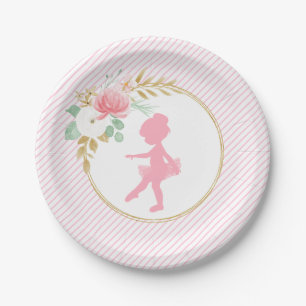 Little Ballerina Birthday Party Plate