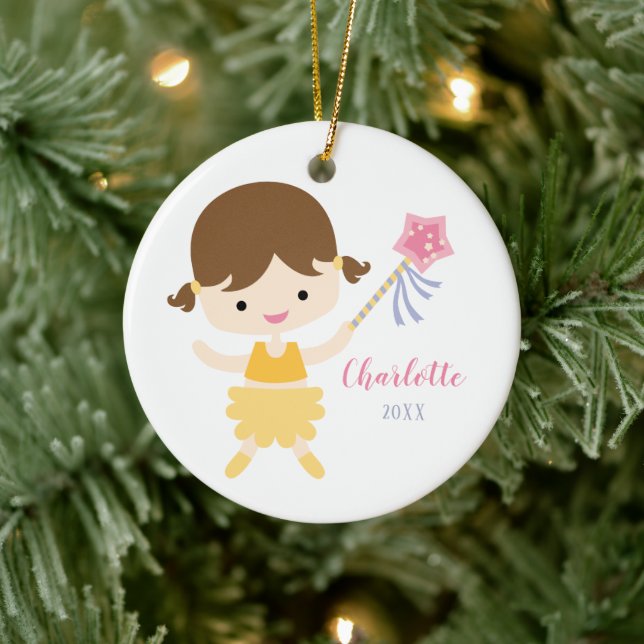 Little Ballerina Christmas Ornament (Tree)