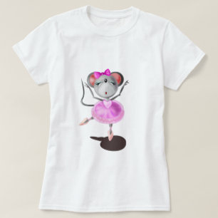 Little Ballerina Mouse T-Shirt