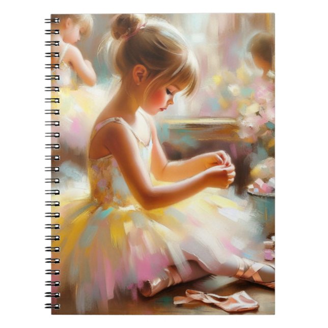Little ballerina  notebook (Front)
