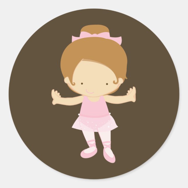 Little Ballerina Stickers (Front)