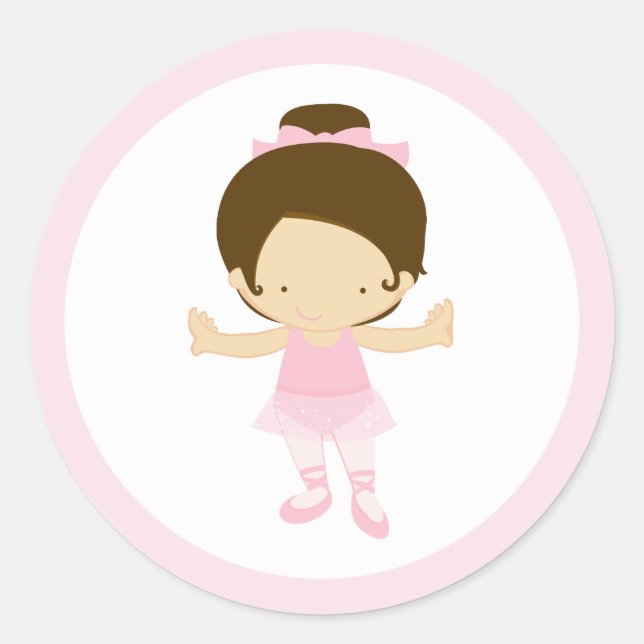 Little Ballerina Stickers (Front)