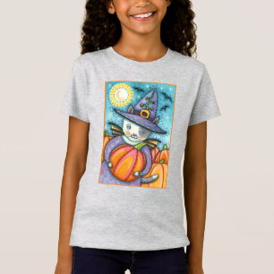 LITTLE BAT CAT KITTEN, CUTE & COLORFUL HALLOWEEN T-Shirt