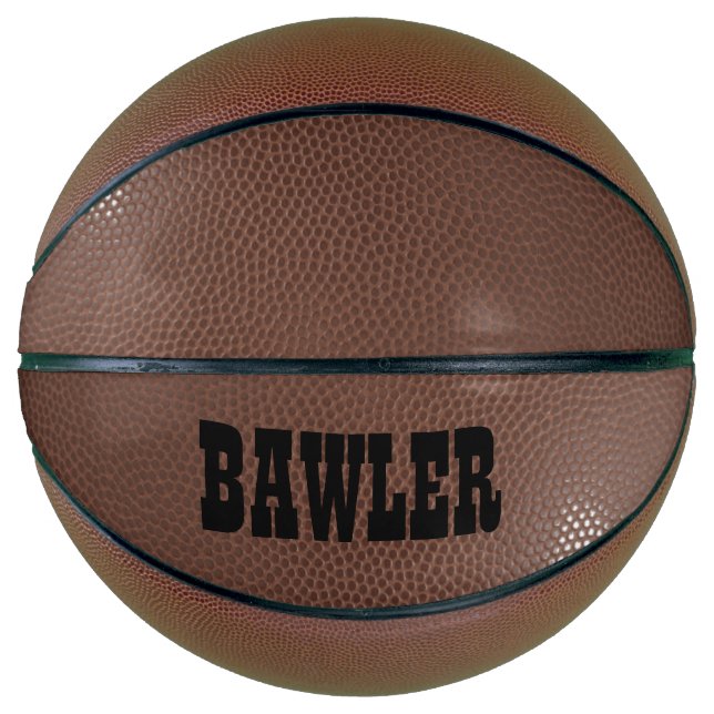 Little Bawler Baller Basketball (Front)