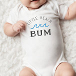 Little Beach Bum Beach Baby Boy  Baby Bodysuit<br><div class="desc">Little Beach Bum Beach House Baby Boy Baby Shower Gifts</div>