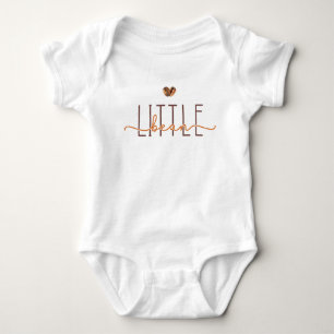 Little Bean Coffee Themed Baby Bodysuit