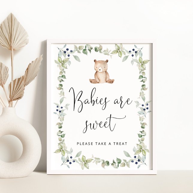 Little bear Babies are sweet take a treat Poster (Creator Uploaded)