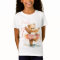 Little bear ballerina watercolor pink Birthday 