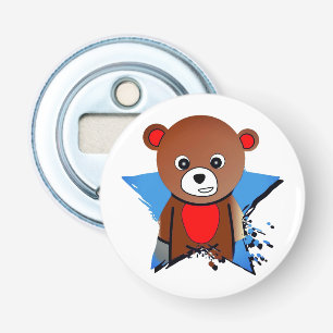 Little bear, cartoon, Cute Bottle Opener