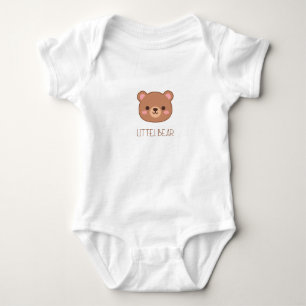 Little Bear Cute Baby Design Bodysuit