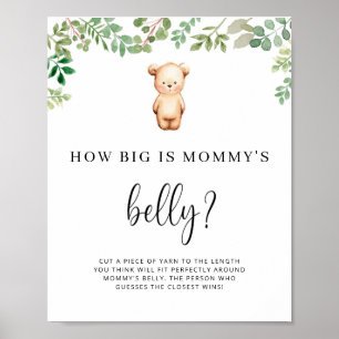 little bear how big is mommy's belly game poster