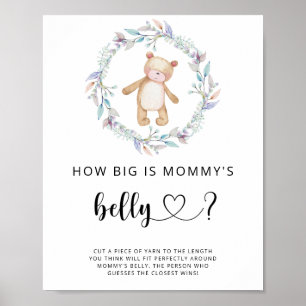 little bear how big is mummy's belly game poster