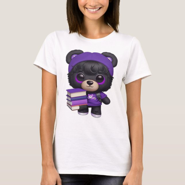 Little bear is going to school who wants to accomp T-Shirt (Front)