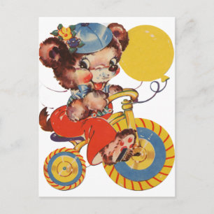 Little Bear on Trike Postcard
