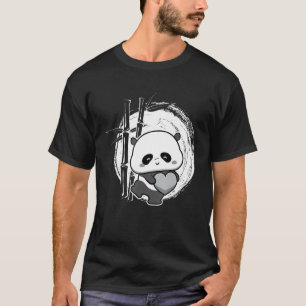 Little Bear Panda Heart Cute Animal For Men Women T-Shirt