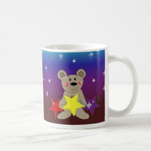 Little Bear with Stars Coffee Mug