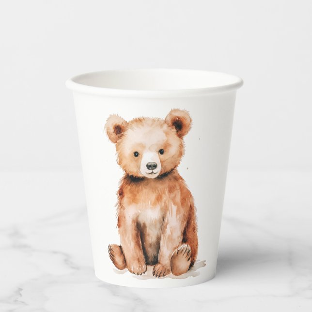 Little Bear Woodland Theme Cup (Front)