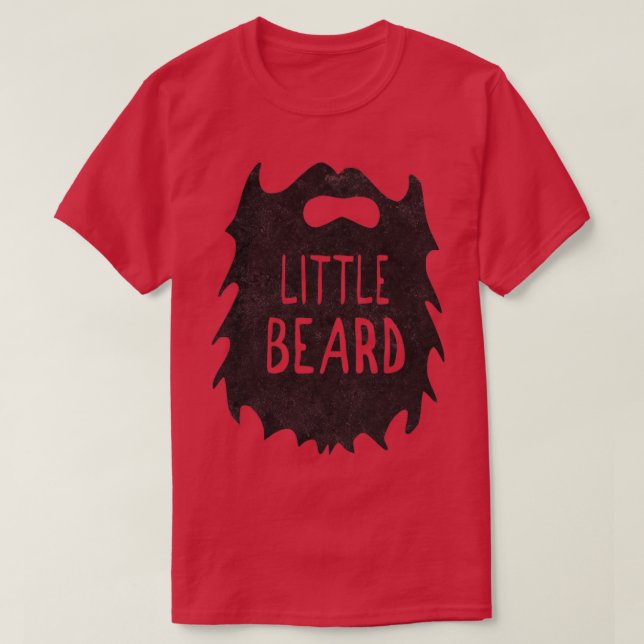 Little Beard Father Son T T-Shirt (Design Front)