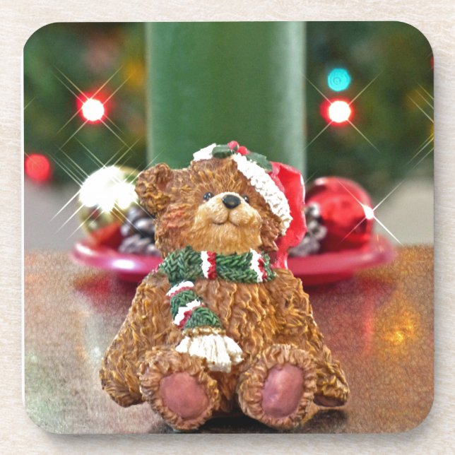 Little Bears Christmas Coaster (Front)