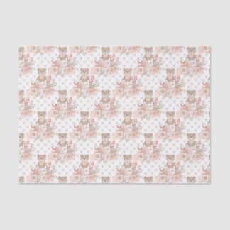 Little Bears For Girls Tissue Paper