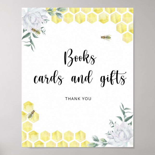 Little bee books cards and gifts poster (Front)