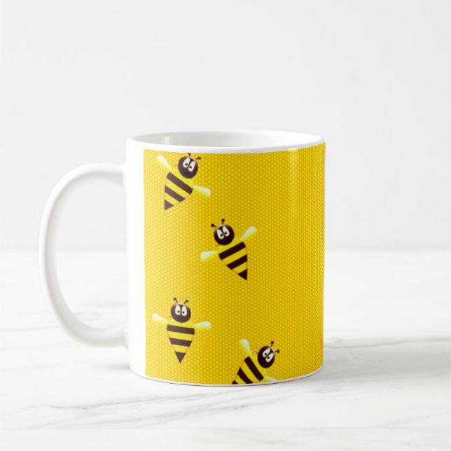 Little Bees Coffee Mug (Left)