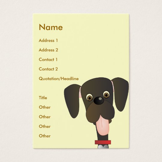 Little Big Dog Business Card