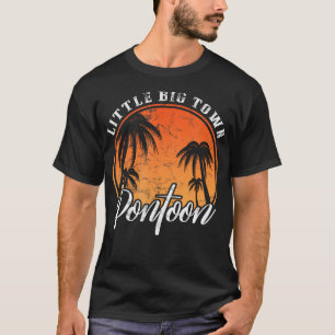 Little Big Town Pontoon Summer Vacation Vintage T-Shirt
