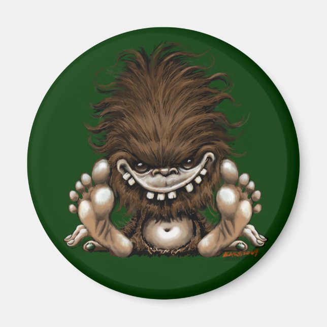 Little BIGFOOT Magnet (Front)