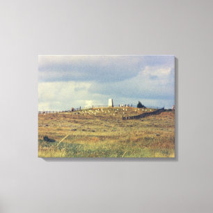 Little Bighorn Battlefield National Monument (phot Canvas Print