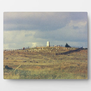 Little Bighorn Battlefield National Monument (phot Plaque
