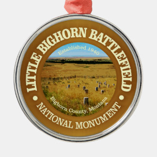 Little Bighorn Battlefield (NM) Metal Tree Decoration