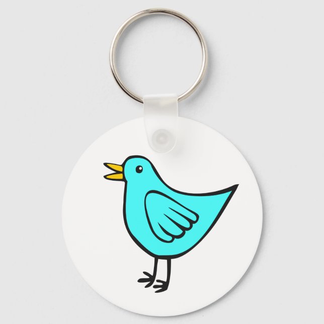 Little Bird 02 Key Ring (Front)