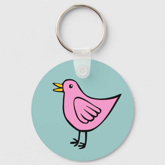 Little Bird 04 Key Ring (Front)
