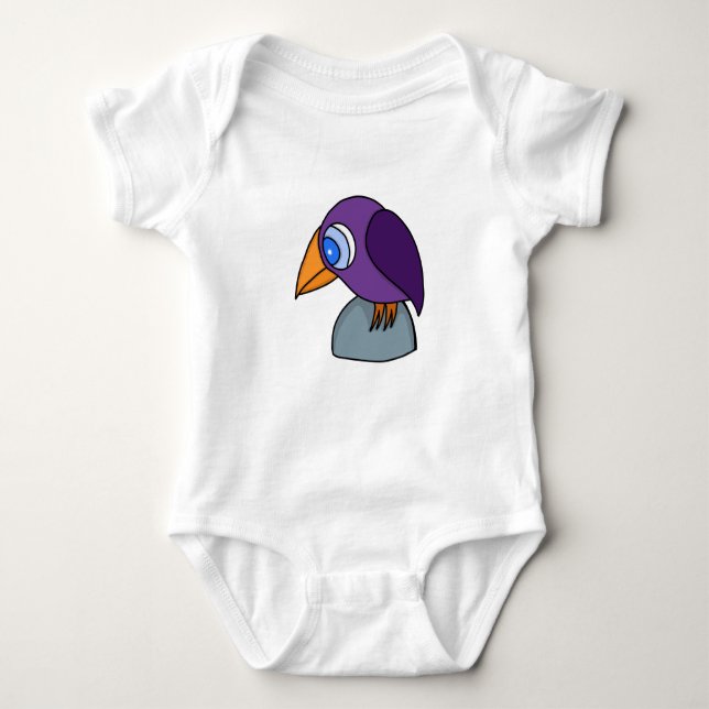 Little Bird Baby Bodysuit (Front)